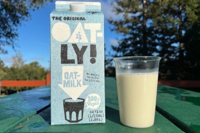 Oatly! brand vegan oat milk.